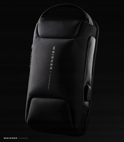 TORBA SASZETKA MĘSKA NERKA PLECAK ANTYKRADZIEŻ USB na Arena.pl