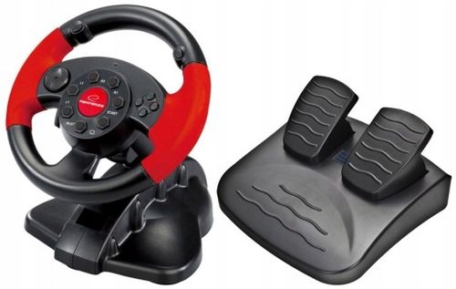 2 x Kierownica Esperanza HIGH OCTANE PC PS1 PS2 PS3 na Arena.pl