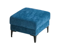 Niebieska Pufa Do Narożnika 67 cm IMPERIUM DL - Kolory Do Wyboru