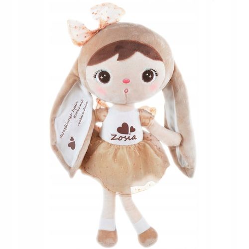 Lalka Metoo z metryczką - PREZENT NA ROCZEK DLA DZIEWCZYNKI maskotka królik na Arena.pl