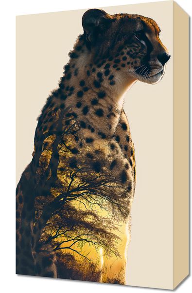 Obraz 30x50cm Gepard Duch Sawanny zdjęcie 1