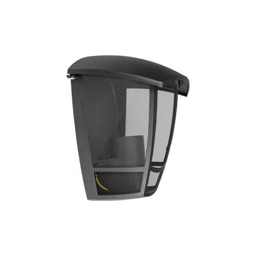 LAMPA OGRODOWA LED NIKO NAŚCIENNA IP44 60W ALUMINIUM E27 na Arena.pl