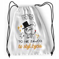 Plecak Dla Trenera Sportowy Szkolny Worek Torba Z Nadrukiem Ze Zdjęciem