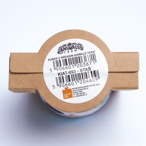 Kubek ZWIERZAKI - Staś 250ml na Arena.pl