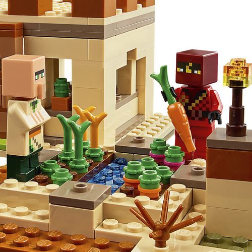 LEGO Minecraft  Najazd złosadników 21160 na Arena.pl