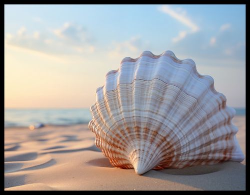 Plakat 65x50cm Echo Morza na Arena.pl