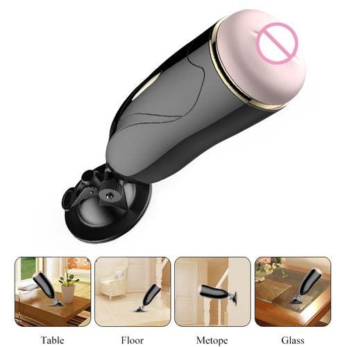 Masturbator-Vibrating Masturbation Cup USB 7 + Interactive Function / Talk Mode na Arena.pl