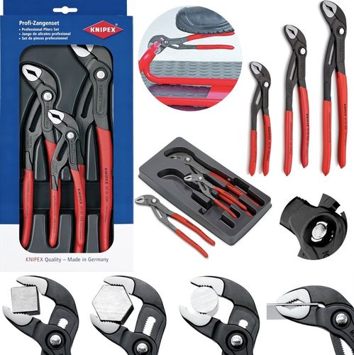KNIPEX Cobra 3 szt Szczypce do rur 00 20 09 V02 na Arena.pl