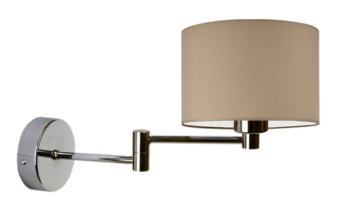 Nowoczesna lampa ścienna BRAGE E27 walec na Arena.pl