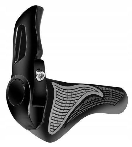 Chwyty Rowerowe 2x Rączki Antypoślizgowe Profilowane Rogi Rowerowe Alu Guma na Arena.pl