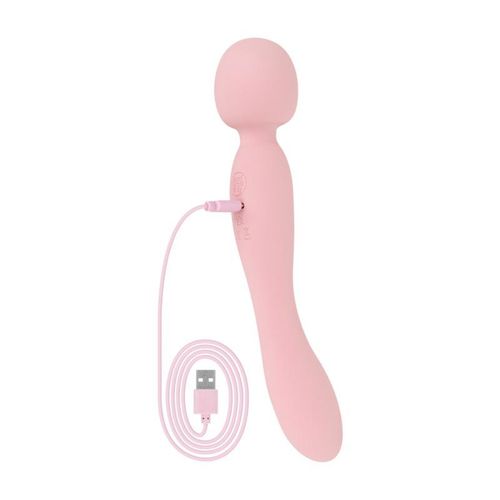 good vibes only - simi - double sided wand vibrator - pink na Arena.pl