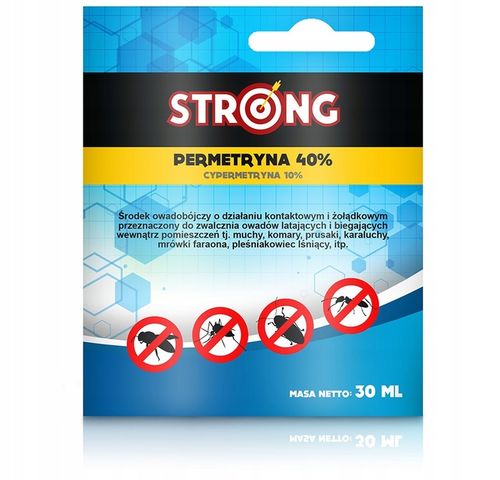 PERMETRYNA 40% OPRYSK ŚRODEK NA KARALUCHY MRÓWKI PLEŚNIAKOWCE FORTECA na Arena.pl