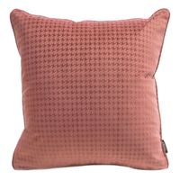 Poszewka welwetowa AMELIA 40x40 pudrowa