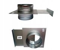 Zasuwa metalowa 100 róźne rozmiary wąż rura odciąg