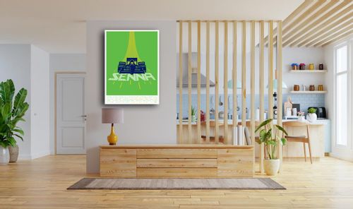 Senna - obraz na płótnie 30x40 cm na Arena.pl