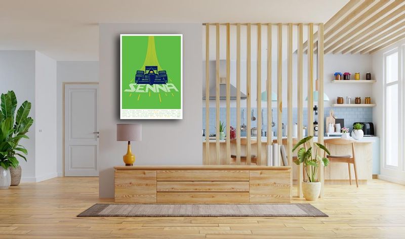 Senna - obraz na płótnie 30x40 cm zdjęcie 2