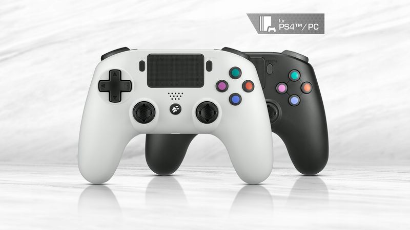 kontroler do ps4/pc pad flashfire bluetooth p201bk - czarny zdjęcie 5