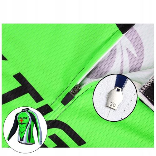 Bluza Męska Rowerowa Plus Size Rozpinana Duże Rozmiary Zimowa X-Tiger 6XL na Arena.pl