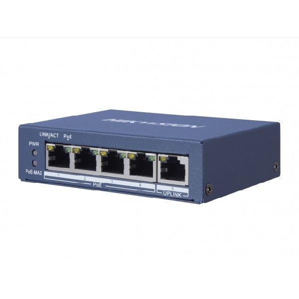 SWITCH POE HIKVISION DS-3E0505HP-E zdjęcie 6