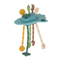 PETITEMARS 579767 Silikonowa zabawka sensoryczna Crazy Rocket Frosted Sky
