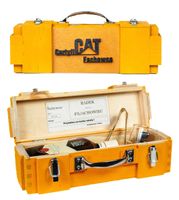 Skrzynka prezent na alkohol dla operatora koparki CAT urodziny