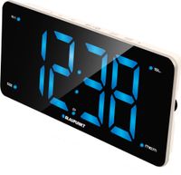 Radiobudzik Zegar Radio FM LCD Blaupunkt CR15WH USB