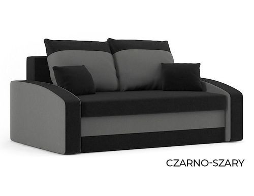 Sofa Hewlet - CZARNO SZARY na Arena.pl