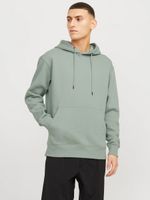 Jack&Jones męska bluza z kapturem JJESTAR BASIC SWEAT HOOD NOOS 12208157 ICEBERG GREEN XL