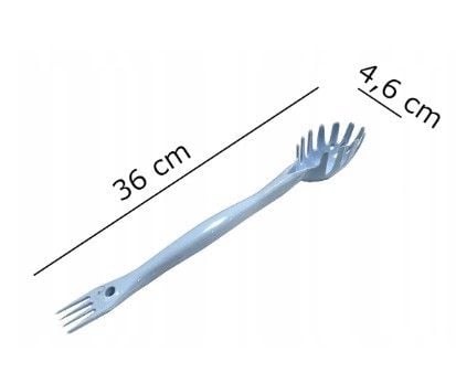 Łyżka do makaronu spagetti łopatka z widelcem 6szt na Arena.pl