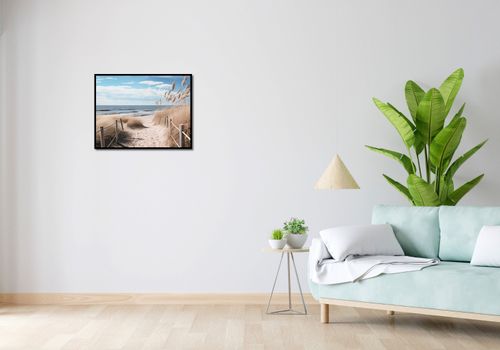 Plakat 65x50cm Nadmorski Most na Arena.pl