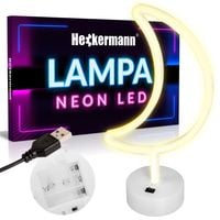 Neon Led Heckermann Stojący Półksiężyc