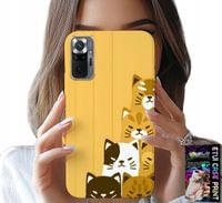 ETUI DO XIAOMI NOTE 10 PRO - LOVE CAT, WZORY Z KOTAMI, CASE + SZKŁO