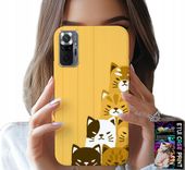 ETUI DO XIAOMI NOTE 10 PRO - LOVE CAT, WZORY Z KOTAMI, CASE + SZKŁO