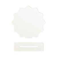 Akrylowa ramka QR Code do sublimacji - kwiatek