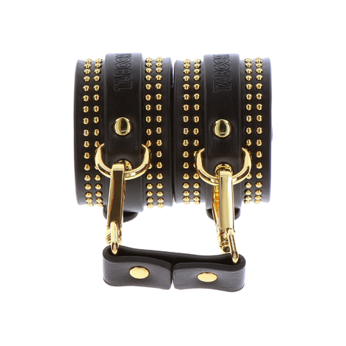 kajdanki na kostki vogue studded ankle cuffs set taboom na Arena.pl