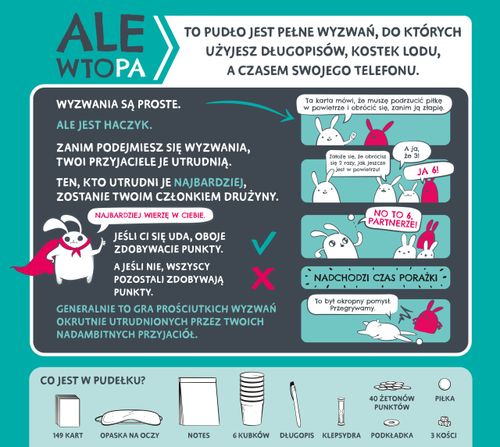 Gra planszowa Ale wtopa! Rebel na Arena.pl