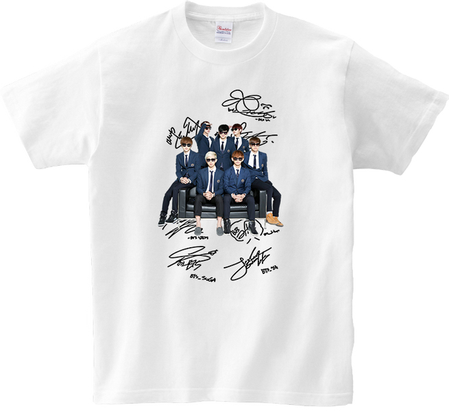 Koszulka T-shirt BTS zdjęcie 1