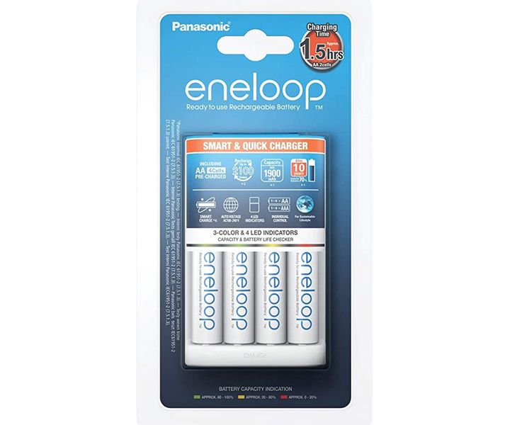 Ładowarka Panasonic ENELOOP CC55 + 1900 zdjęcie 1