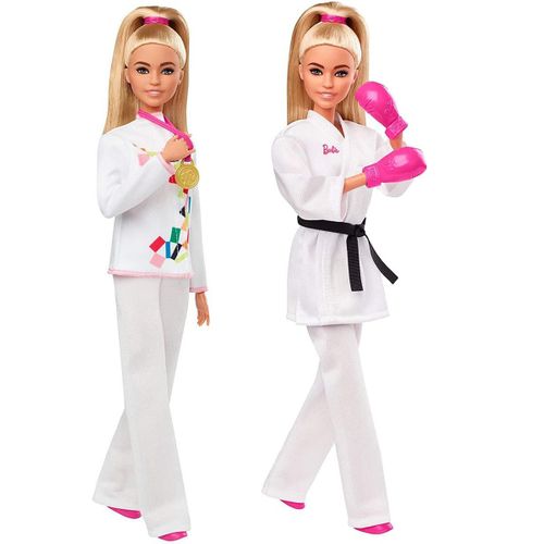 BARBIE Lalka Olimpijka Karate - Karate na Arena.pl