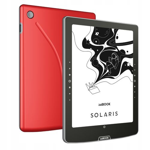 Czytnik e-booków INKBOOK Solaris Czerwony na Arena.pl