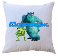 Poduszka z wkładem Potwory i Spółka