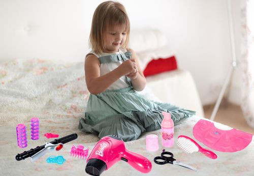 Zestaw Fryzjerski Dla Dzieci Z Torebką I Suszarką na Arena.pl