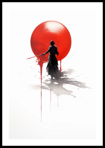 Plakat 40x60cm Samotny Samuraj na Arena.pl