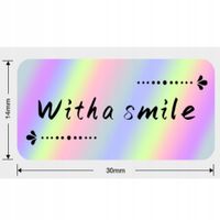 .NIIMBOT ETYKIETY Naklejki do B18 SREBRNY HOLOGRAM