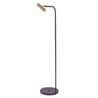 Podłogowa lampa stojąca Amos 8908 Amplex regulowana tuba spot czarny