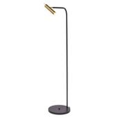 Podłogowa lampa stojąca Amos 8908 Amplex regulowana tuba spot czarny