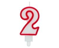 świeczka urodzinowa ''2''  pf-scc/2