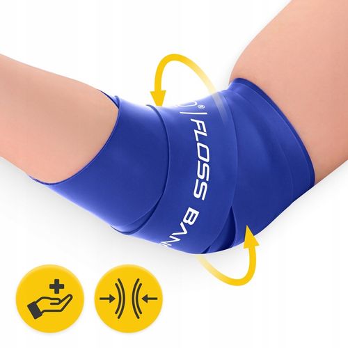 FLOSS BAND TAŚMA KOMPRESYJNA GUMA DO FLOSSINGU REHABILITACJI MIĘŚNI na Arena.pl