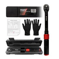 KLUCZ DYNAMOMETRYCZNY Z BLOKADĄ DO ŚWIEC 1/4 1-25Nm CERTYFIKAT WALIZKA ETUI