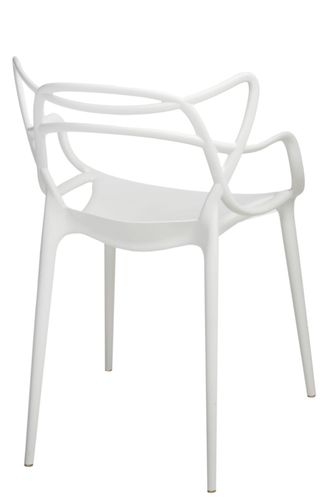 Krzesło Lexi białe insp. Master chair na Arena.pl